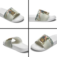 Estonia Christmas Slide Sandals Roomsaid Joulupuhi - Wonder Print Shop