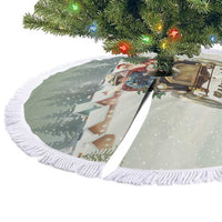 Estonia Christmas Tree Skirt Roomsaid Joulupuhi - Wonder Print Shop