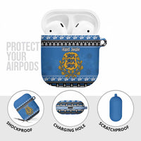 Estonia Christmas AirPods Case Coat Of Arms Haid Joule - Wonder Print Shop