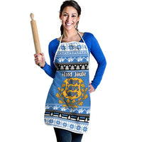 Estonia Christmas Apron Coat Of Arms Haid Joule - Wonder Print Shop