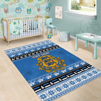 Estonia Christmas Area Rug Coat Of Arms Haid Joule - Wonder Print Shop