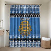 Estonia Christmas Bathroom Set Coat Of Arms Haid Joule - Wonder Print Shop
