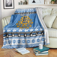 Estonia Christmas Blanket Coat Of Arms Haid Joule - Wonder Print Shop
