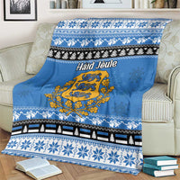 Estonia Christmas Blanket Coat Of Arms Haid Joule - Wonder Print Shop