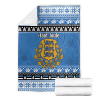 Estonia Christmas Blanket Coat Of Arms Haid Joule - Wonder Print Shop