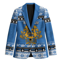 Estonia Christmas Blazer Coat Of Arms Haid Joule - Wonder Print Shop