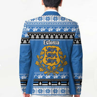 Estonia Christmas Blazer Coat Of Arms Haid Joule - Wonder Print Shop