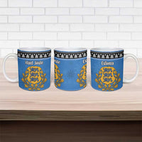 Estonia Christmas Ceramic Mug Coat Of Arms Haid Joule - Wonder Print Shop