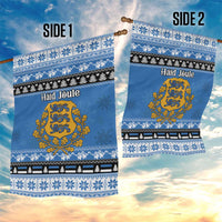 Estonia Christmas Garden Flag Coat Of Arms Haid Joule - Wonder Print Shop
