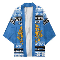 Estonia Christmas Kimono Coat Of Arms Haid Joule - Wonder Print Shop