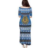 Estonia Christmas Puletasi Coat Of Arms Haid Joule - Wonder Print Shop