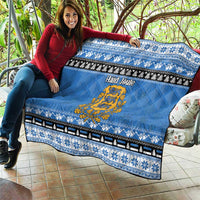 Estonia Christmas Quilt Coat Of Arms Haid Joule - Wonder Print Shop