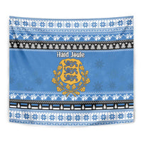 Estonia Christmas Tapestry Coat Of Arms Haid Joule - Wonder Print Shop