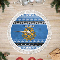 Estonia Christmas Tree Skirt Coat Of Arms Haid Joule - Wonder Print Shop