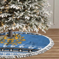 Estonia Christmas Tree Skirt Coat Of Arms Haid Joule - Wonder Print Shop