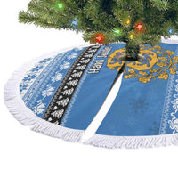 Estonia Christmas Tree Skirt Coat Of Arms Haid Joule - Wonder Print Shop