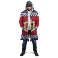 Liechtenstein Christmas Cloak Coat Of Arms Frohe Weihnachten - Wonder Print Shop