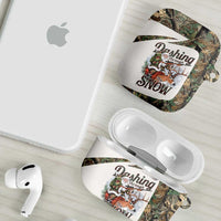 Santa Deer Hunting Christmas AirPods Case Hunting Camouflage Patterns - Wonder Print Shop
