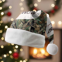 Santa Deer Hunting Christmas Santa Hat Hunting Camouflage Patterns - Wonder Print Shop