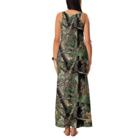 Santa Deer Hunting Christmas Family Matching Tank Maxi Dress and Hawaiian Shirt Hunting Camouflage Patterns - Wonder Print Shop