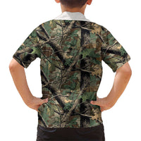 Santa Deer Hunting Christmas Hawaiian Shirt Hunting Camouflage Patterns - Wonder Print Shop