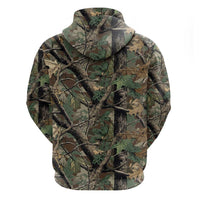 Santa Deer Hunting Christmas Hoodie Hunting Camouflage Patterns - Wonder Print Shop