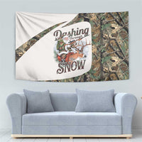 Santa Deer Hunting Christmas Tapestry Hunting Camouflage Patterns - Wonder Print Shop