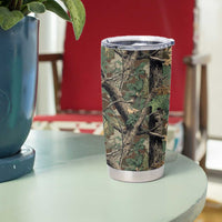 Santa Deer Hunting Christmas Tumbler Cup Hunting Camouflage Patterns - Wonder Print Shop