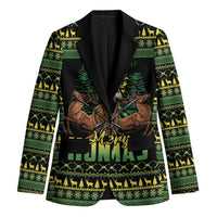 Merry Hunmas Blazer Hunter Deer Santa Hat - Wonder Print Shop