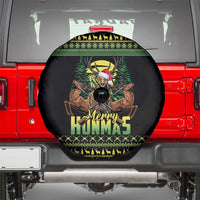 Merry Hunmas Spare Tire Cover Hunter Deer Santa Hat - Wonder Print Shop