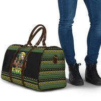 Merry Hunmas Travel Bag Hunter Deer Santa Hat - Wonder Print Shop