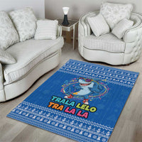 Brainrot Tralalero Tralala Shark Area Rug Christmas Funny - Wonder Print Shop