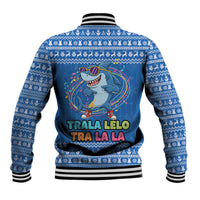Brainrot Tralalero Tralala Shark Baseball Jacket Christmas Funny - Wonder Print Shop