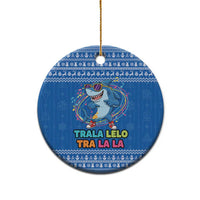 Brainrot Tralalero Tralala Shark Ceramic Ornament Christmas Funny - Wonder Print Shop