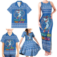 Brainrot Tralalero Tralala Shark Family Matching Tank Maxi Dress and Hawaiian Shirt Christmas Funny - Wonder Print Shop