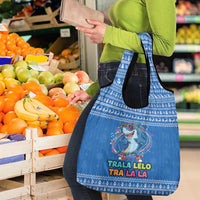 Brainrot Tralalero Tralala Shark Grocery Bag Christmas Funny - Wonder Print Shop