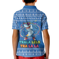 Brainrot Tralalero Tralala Shark Kid Polo Shirt Christmas Funny - Wonder Print Shop