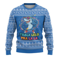 Brainrot Tralalero Tralala Shark Ugly Christmas Sweater Christmas Funny - Wonder Print Shop
