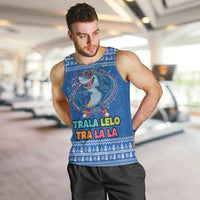 Brainrot Tralalero Tralala Shark Men Tank Top Christmas Funny - Wonder Print Shop