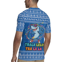 Brainrot Tralalero Tralala Shark Rugby Jersey Christmas Funny - Wonder Print Shop