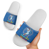 Brainrot Tralalero Tralala Shark Slide Sandals Christmas Funny - Wonder Print Shop