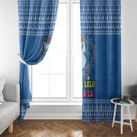Brainrot Tralalero Tralala Shark Window Curtain Christmas Funny - Wonder Print Shop