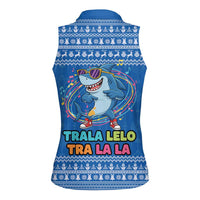 Brainrot Tralalero Tralala Shark Women Sleeveless Polo Shirt Christmas Funny - Wonder Print Shop