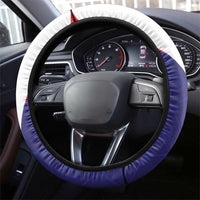 Croatia Hrvatska Checkerboard Steering Wheel Cover Coat Of Arms With Iris Croatica