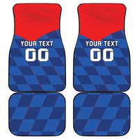 Custom Croatia Football Car Mats Hrvatska Nogometna Reprezentacija
