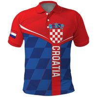Custom Croatia Football Polo Shirt Hrvatska Nogometna Reprezentacija