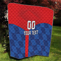 Custom Croatia Football Quilt Hrvatska Nogometna Reprezentacija