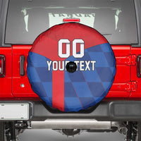 Custom Croatia Football Spare Tire Cover Hrvatska Nogometna Reprezentacija