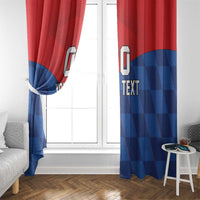 Custom Croatia Football Window Curtain Hrvatska Nogometna Reprezentacija