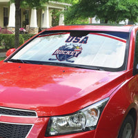 USA Ice Hockey Auto Sun Shade American Eagle Spirit White Version
